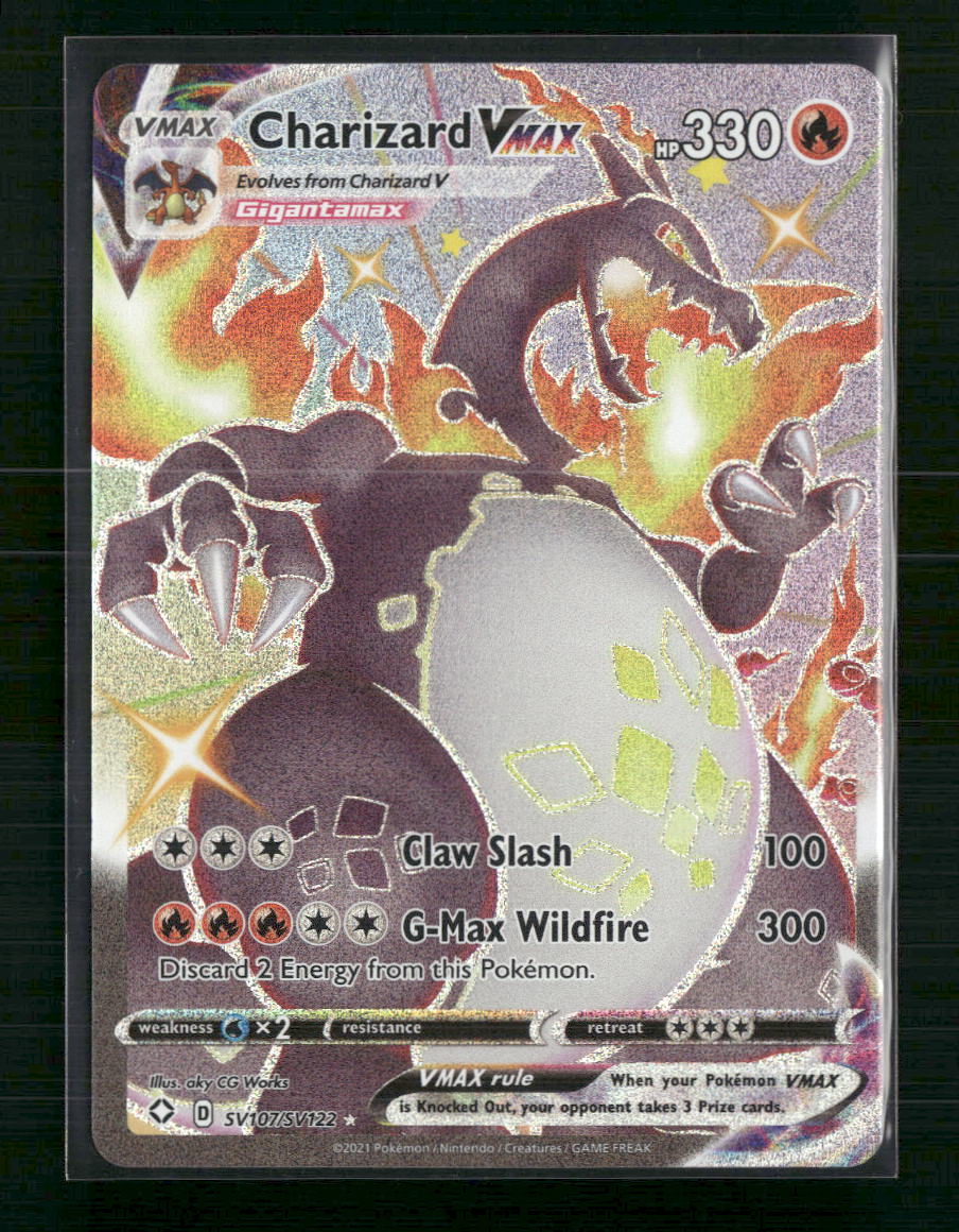 Charizard VMAX Shining Fates: Shiny Vault #SV107/SV122