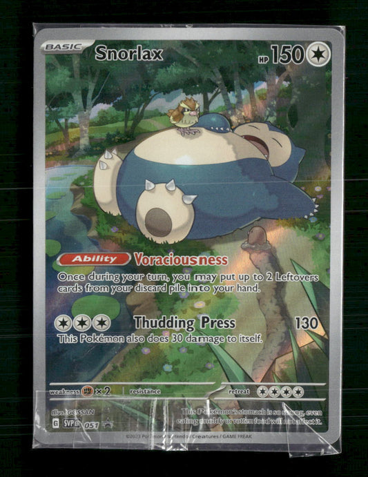 Snorlax SV: Scarlet & Violet Promo Cards #051