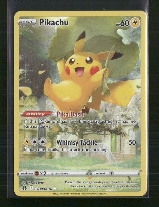 Pikachu Crown Zenith: Galarian Gallery #GG30/GG70