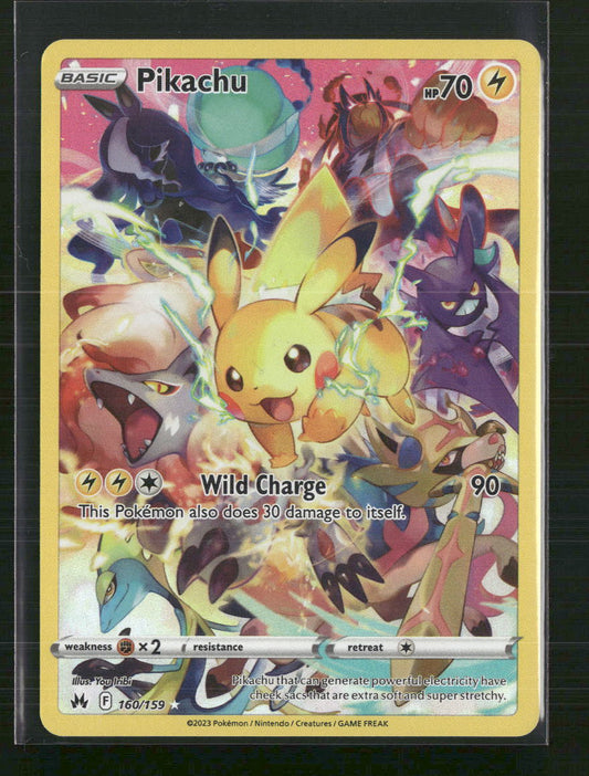 Pikachu (Secret) Crown Zenith #160/159