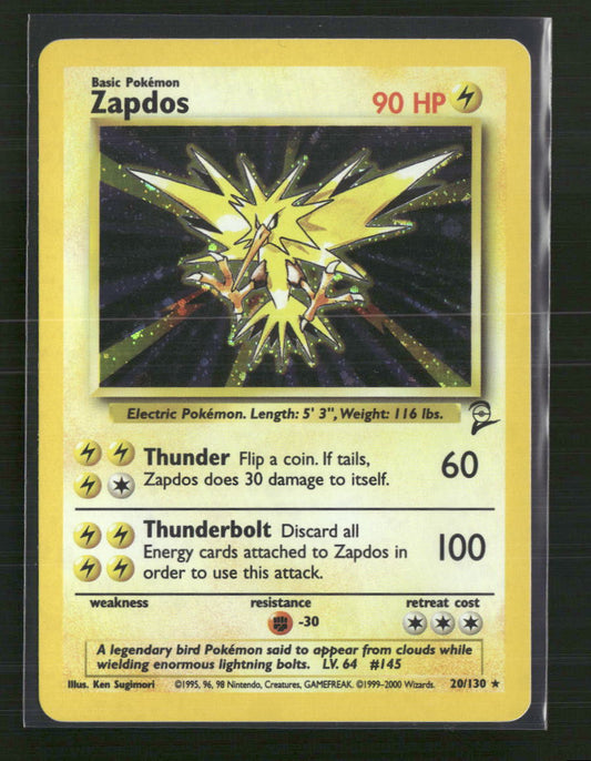 Zapdos Base Set 2 #020/130