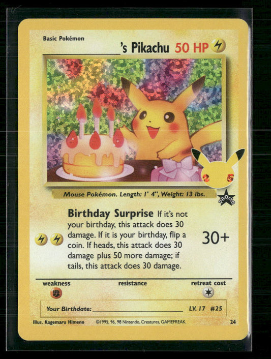 ______'s Pikachu Celebrations: Classic Collection #24/53