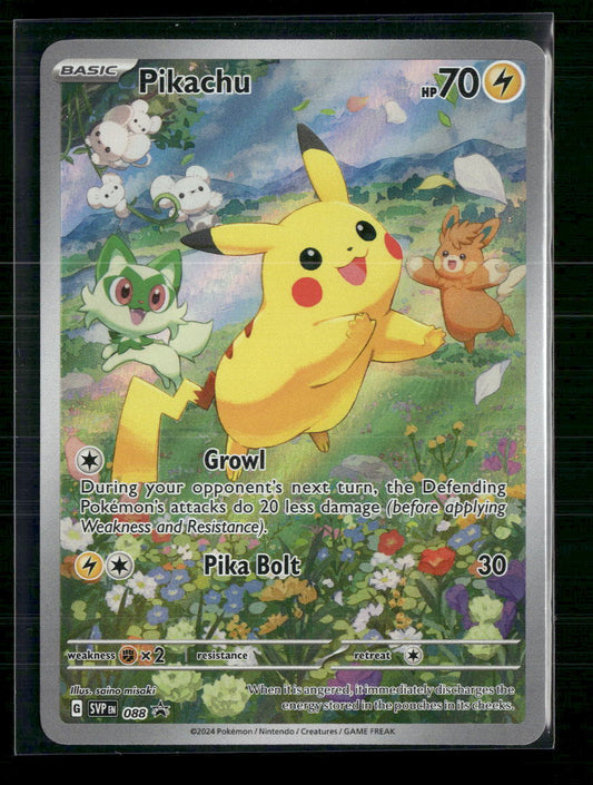 Pikachu SV: Scarlet & Violet Promo Cards #088