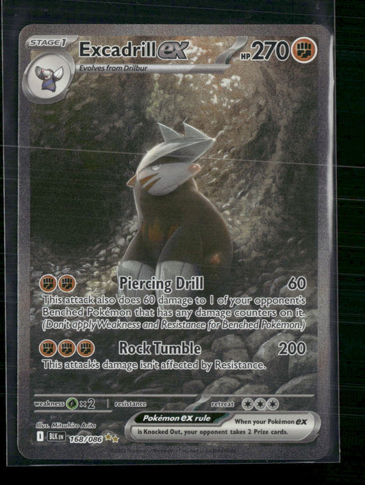 Excadrill ex SV: Black Bolt #168/086
