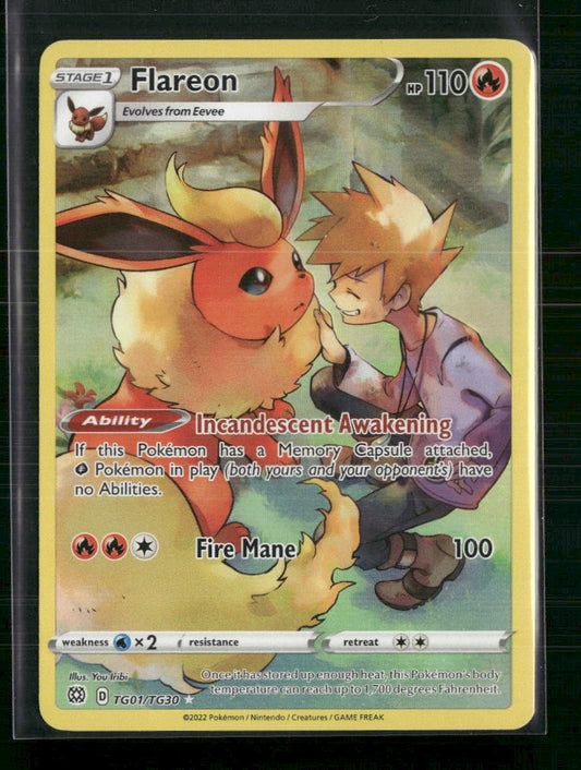 Flareon SWSH09: Brilliant Stars Trainer Gallery #TG01/TG30