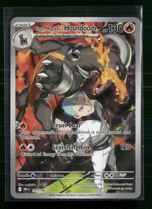 Team Rocket's Houndoom SV10: Destined Rivals #191/182