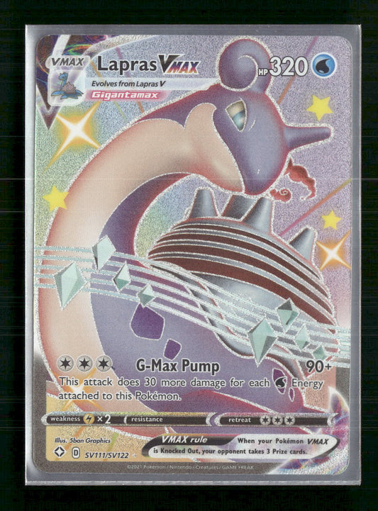 Lapras VMAX Shining Fates: Shiny Vault #SV111/SV122