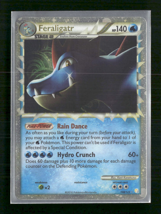 Feraligatr (Prime) HeartGold SoulSilver #108/123