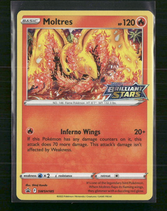 Moltres SWSH: Sword & Shield Promo Cards #SWSH185