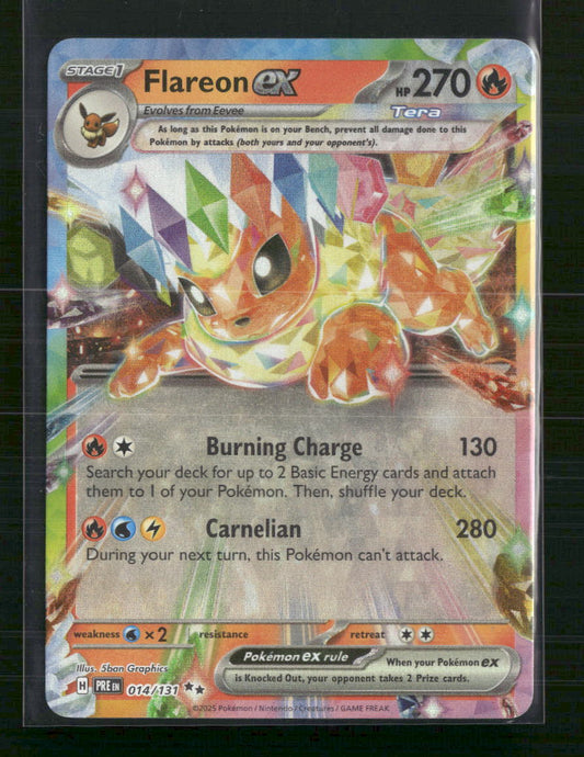 Flareon ex SV: Prismatic Evolutions #014/131