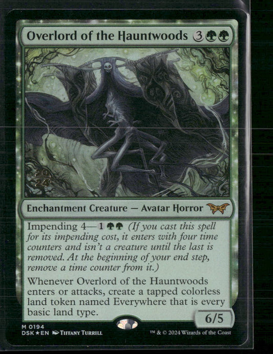 Overlord of the Hauntwoods Duskmourn: House of Horror #194 pre release