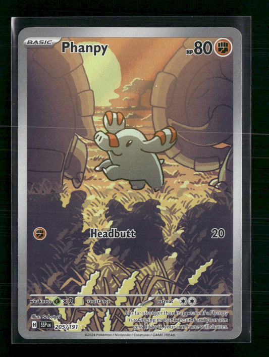 Phanpy SV08: Surging Sparks #205/191