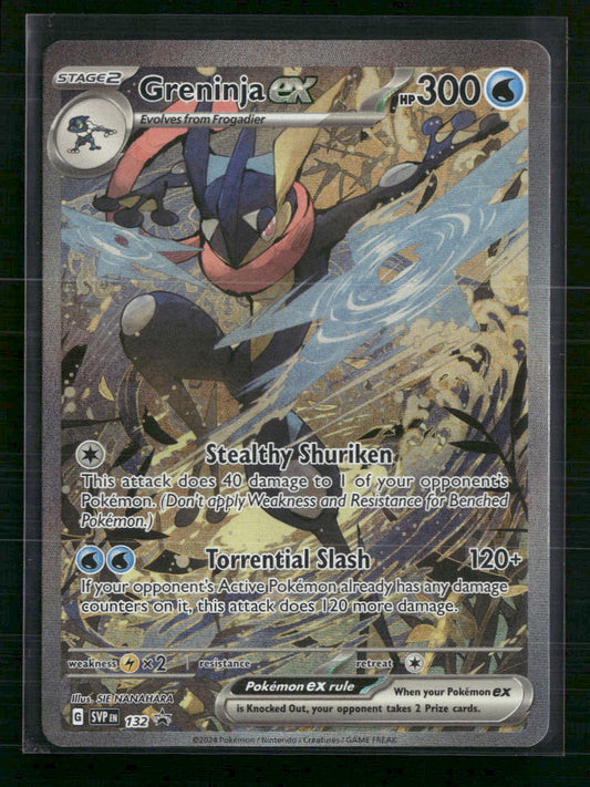 Greninja ex SV: Scarlet & Violet Promo Cards #132