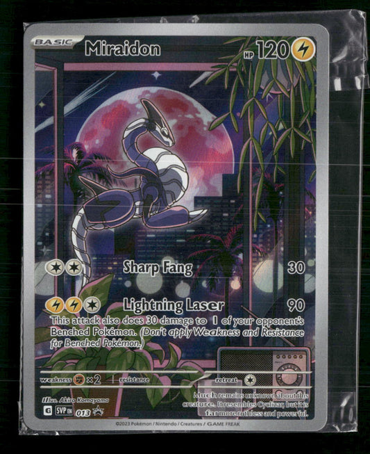 Miraidon SV: Scarlet & Violet Promo Cards #013