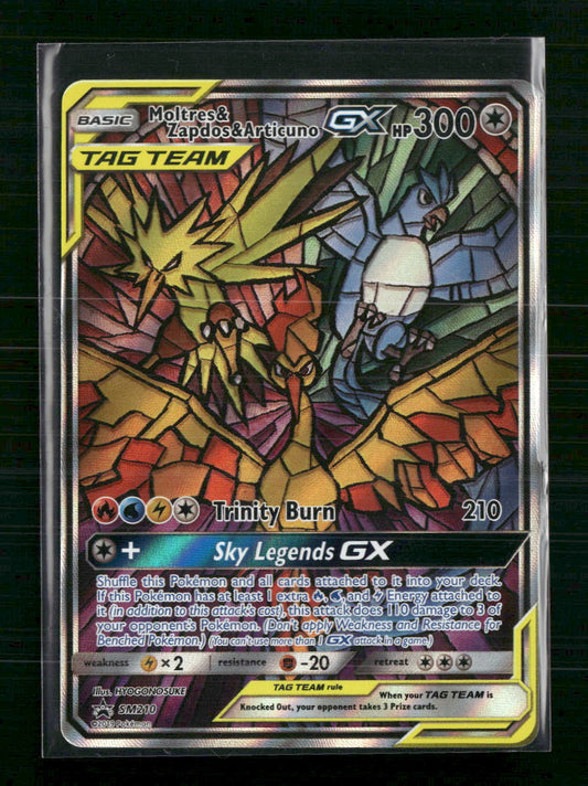 Moltres & Zapdos & Articuno GX SM Promos #SM210