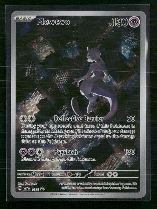 Mewtwo SV: Scarlet & Violet Promo Cards #052