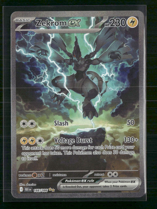 Zekrom ex SV: Black Bolt #166/086