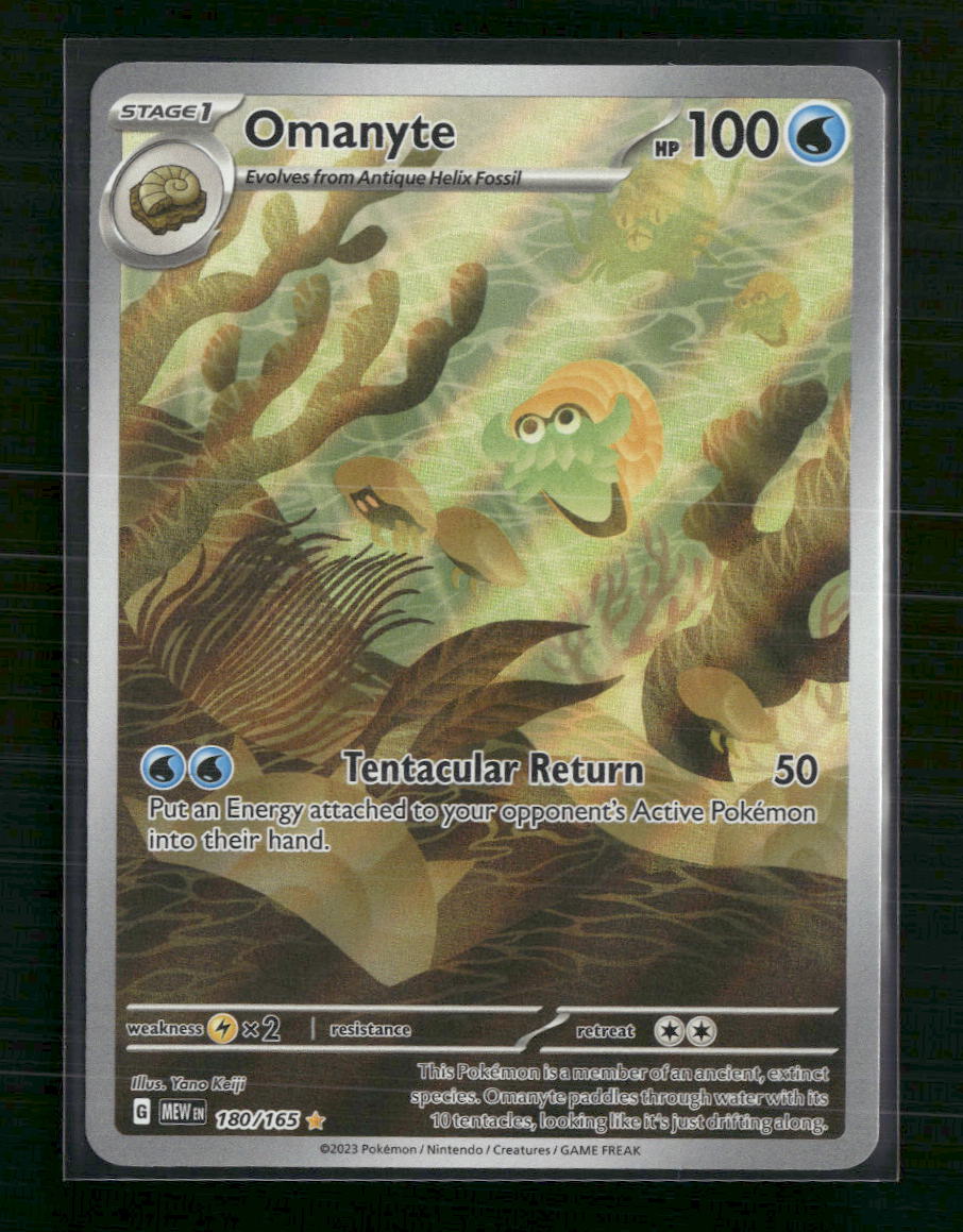 Omanyte SV: Scarlet & Violet 151 #180/165