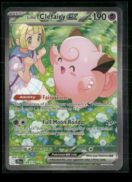 Lillie's Clefairy ex SV09: Journey Together #184/159