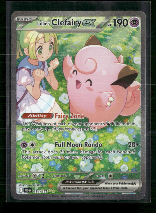 Lillie's Clefairy ex SV09: Journey Together #184/159