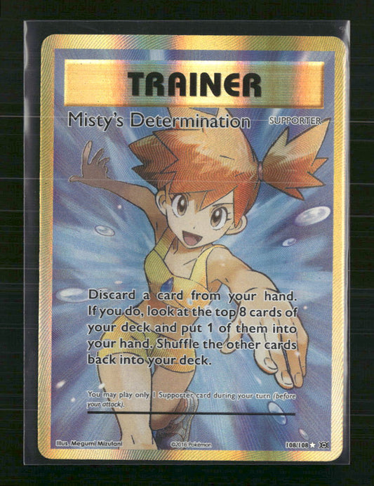 Misty's Determination (Full Art) XY - Evolutions #108/108