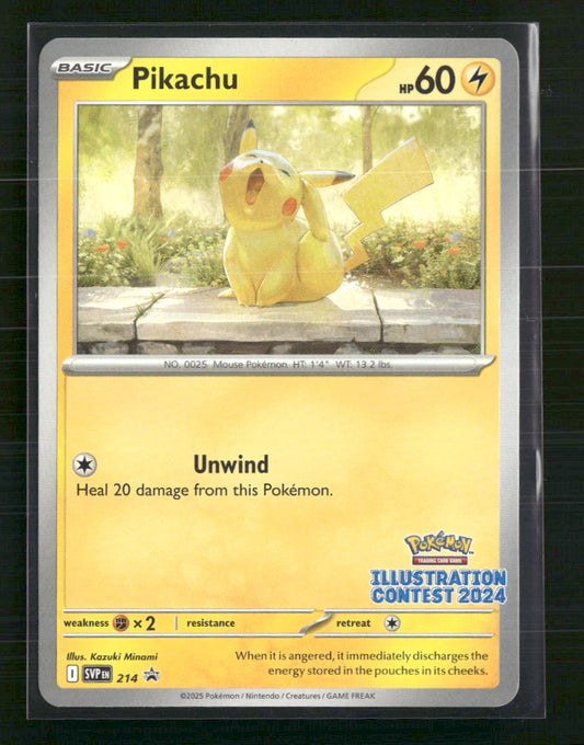 Pikachu SV: Scarlet & Violet Promo Cards #214