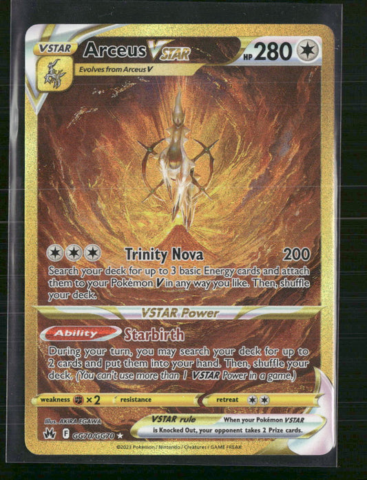 Arceus VSTAR (Secret) Crown Zenith: Galarian Gallery #GG70/GG70
