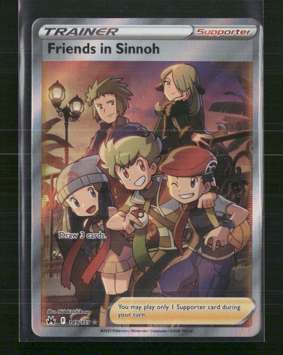 Friends in Sinnoh (Full Art) Crown Zenith #149/159