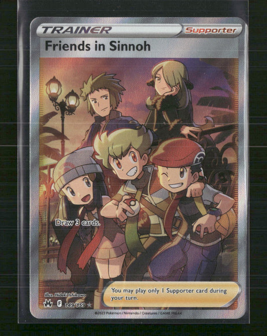 Friends in Sinnoh (Full Art) Crown Zenith #149/159