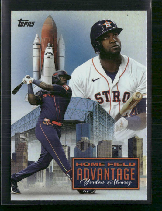 Yordan Alvarez 2024 Topps #HFA-3 Home Field Advantage