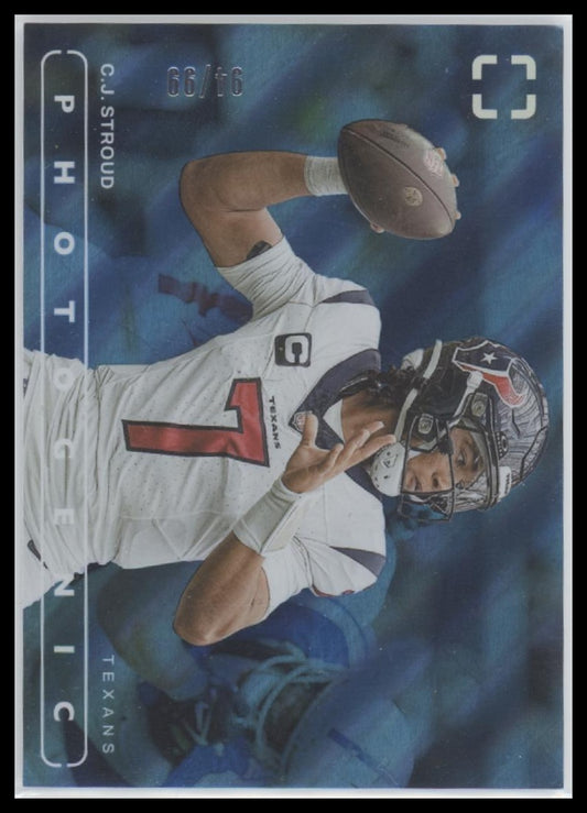 C.J. Stroud 2024 Panini Photogenic #45 Blue #/99