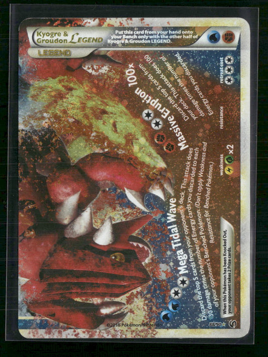 Kyogre & Groudon Legend (Bottom) Undaunted #88/90