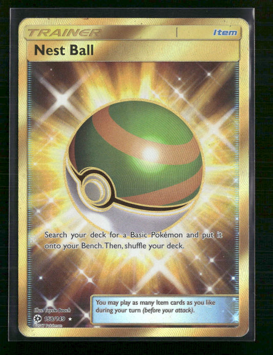 Nest Ball (Secret) SM Base Set #158/149