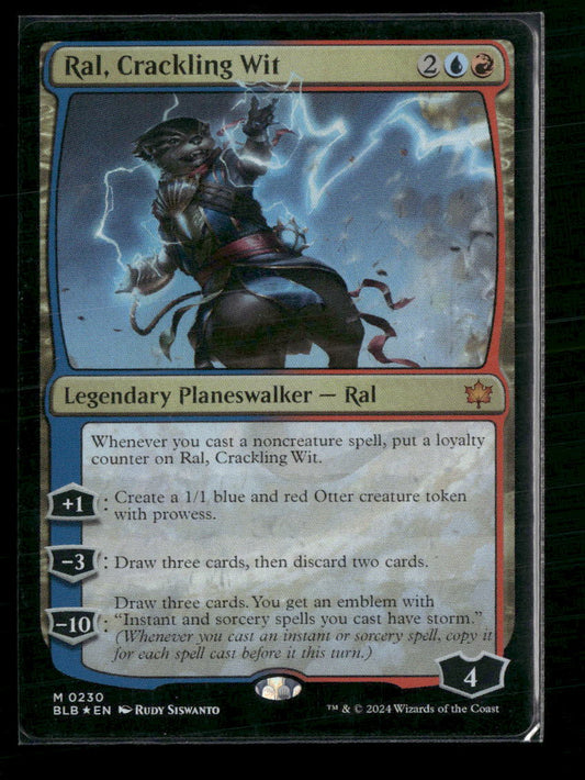 Ral, Crackling Wit Promo Pack: Bloomburrow #230