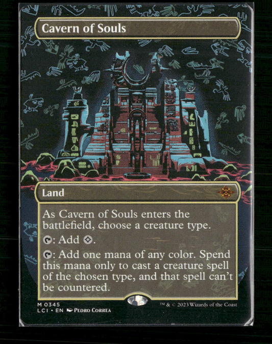 Cavern of Souls (0345) (Borderless) The Lost Caverns of Ixalan #345