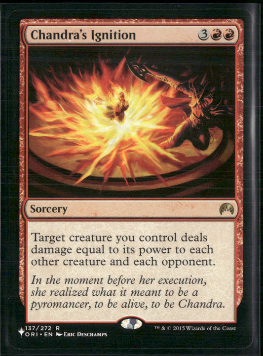 Chandra's Ignition Magic Origins #137