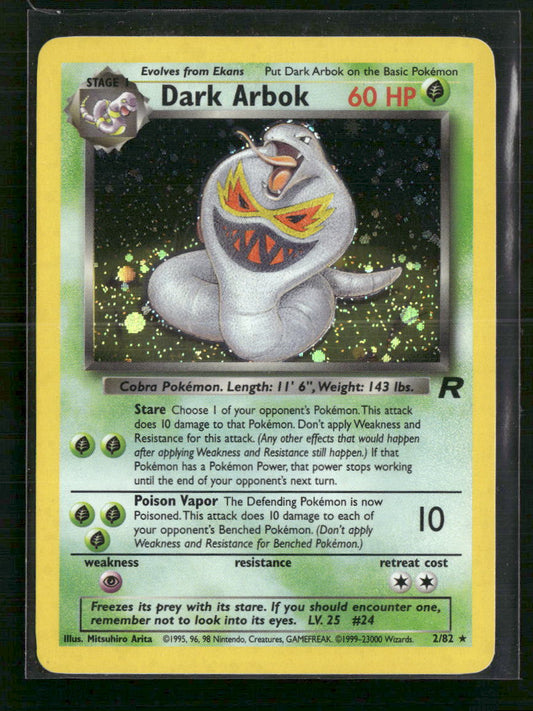 Dark Arbok (2) Team Rocket #02/82