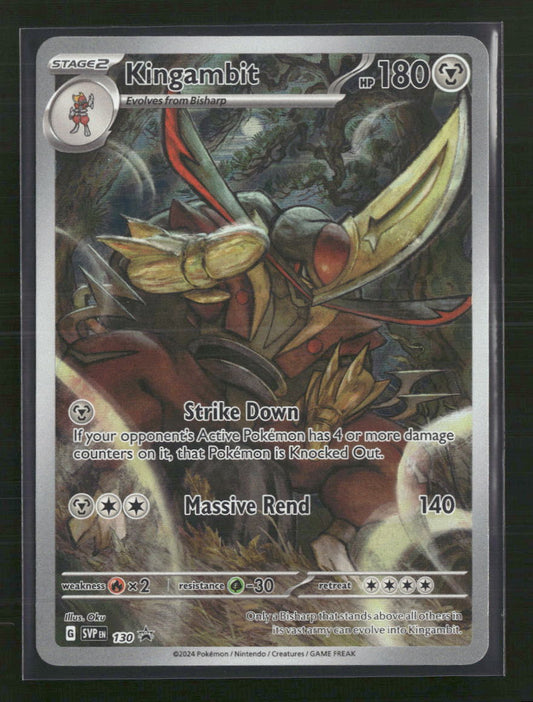 Kingambit SV: Scarlet & Violet Promo Cards #130