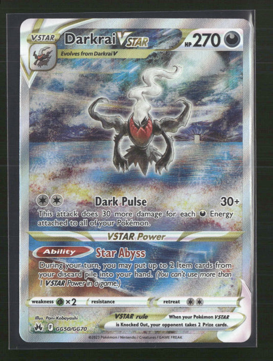 Darkrai VSTAR Crown Zenith: Galarian Gallery #GG50/GG70