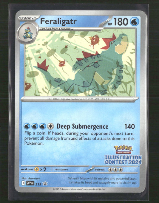 Feraligatr SV: Scarlet & Violet Promo Cards #213