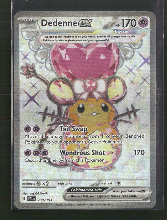 Dedenne ex SV02: Paldea Evolved #239/193