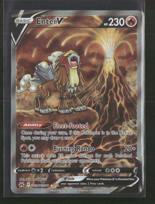 Entei V Crown Zenith: Galarian Gallery #GG36/GG70