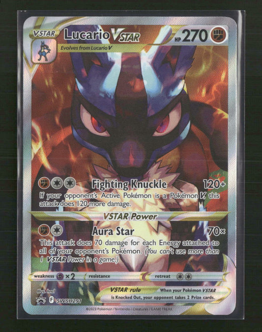 Lucario VSTAR SWSH: Sword & Shield Promo Cards #SWSH291