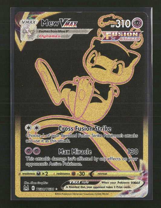 Mew VMAX (Secret) SWSH11: Lost Origin Trainer Gallery #TG30/TG30