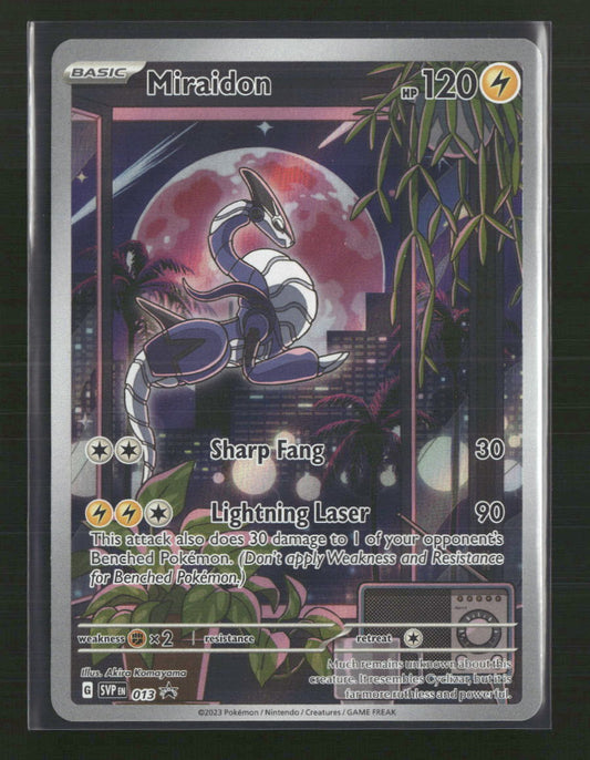 Miraidon SV: Scarlet & Violet Promo Cards #013