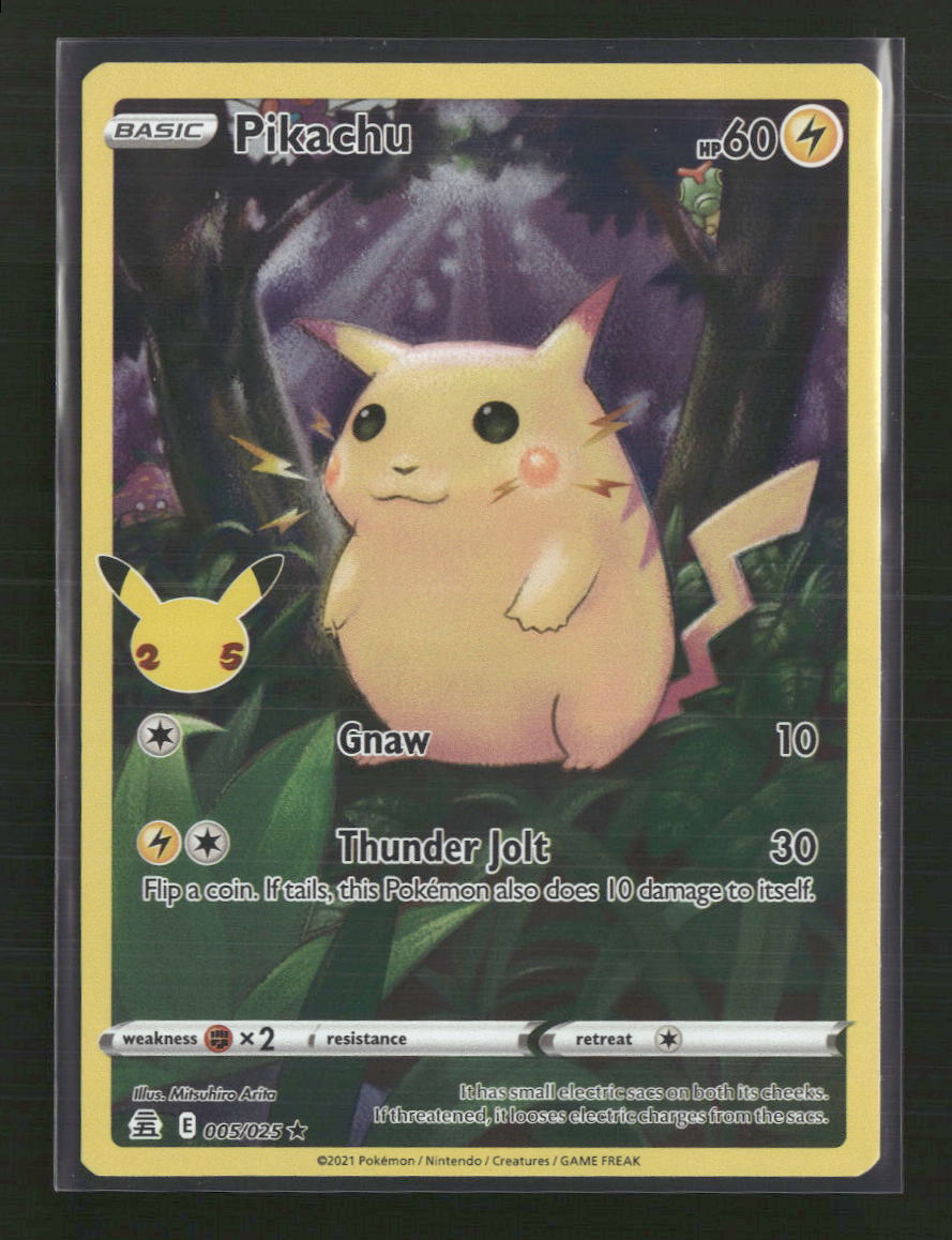 Pikachu Celebrations #005/025