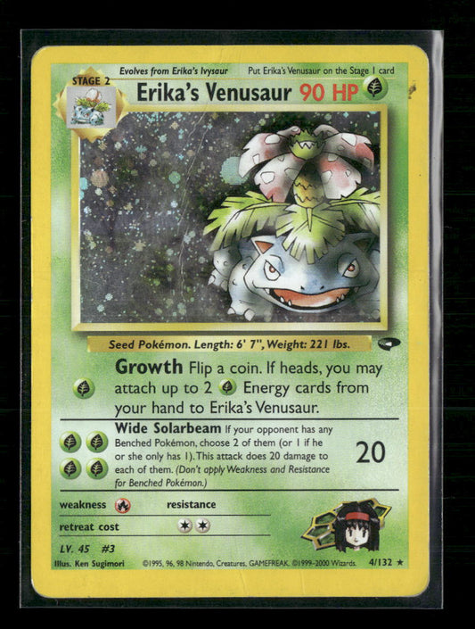 Erika's Venusaur Gym Challenge #004/132