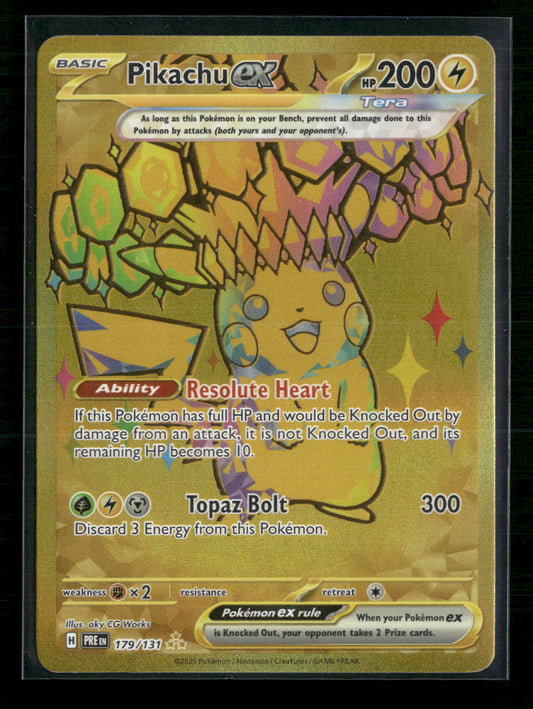 Pikachu ex SV: Prismatic Evolutions #179/131