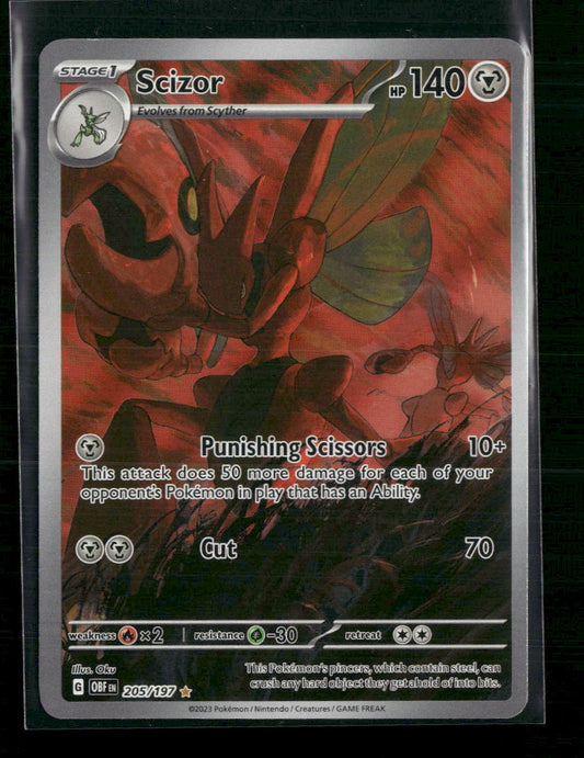 Scizor SV03: Obsidian Flames #205/197