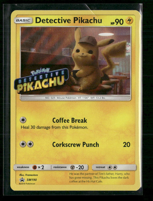 Detective Pikachu SM Promos #SM190